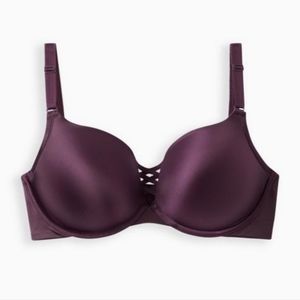 XO Plunge Push up Shine 360 Back Smoothing Bra